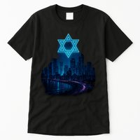 Tel Aviv Neon Futuristic Tall T-Shirt