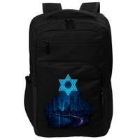 Tel Aviv Neon Futuristic Impact Tech Backpack