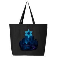 Tel Aviv Neon Futuristic 25L Jumbo Tote