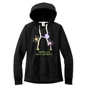 Teachers Are Neuron Gardeners Women's Fleece Hoodie