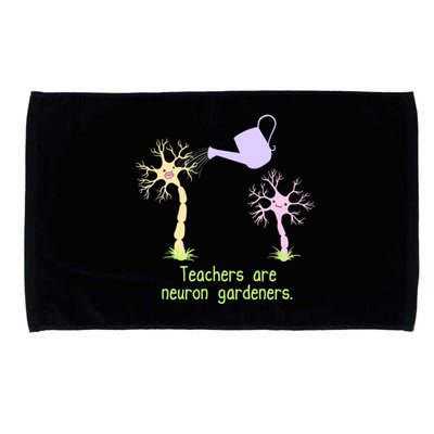 Teachers Are Neuron Gardeners Microfiber Hand Towel