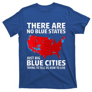 There Are No Blue States Only Big Blue Cities T-Shirt