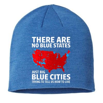 There Are No Blue States Only Big Blue Cities Sustainable Beanie