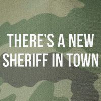 Theres A New Sheriff In Town Legacy Tie Dye Trucker Hat