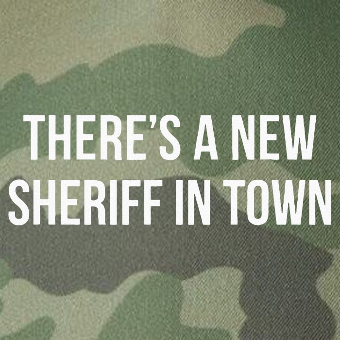 Theres A New Sheriff In Town Legacy Tie Dye Trucker Hat