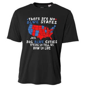 There Are No Blue States Only Big Blue Cities Cooling Performance Crew T-Shirt