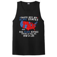 There Are No Blue States Only Big Blue Cities PosiCharge Competitor Tank