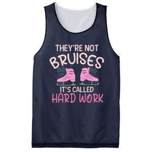 They Are Not Bruises Its Called Hard Work Figure Ice Skating Mesh Reversible Basketball Jersey Tank