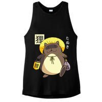 Tanuki Yokai Ladies PosiCharge Tri-Blend Wicking Tank