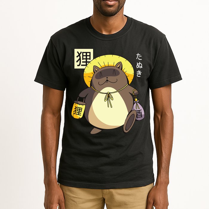 Tanuki Yokai Tall T-Shirt