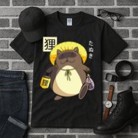 Tanuki Yokai Tall T-Shirt