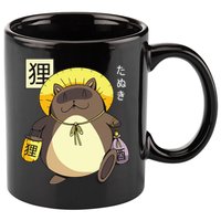 Tanuki Yokai 11oz C Handle Ceramic Mug