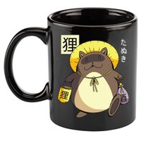 Tanuki Yokai 11oz C Handle Ceramic Mug
