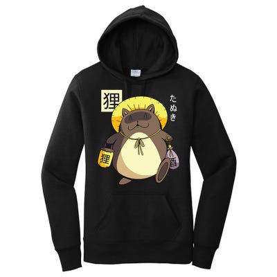 Tanuki Yokai Women's Pullover Hoodie