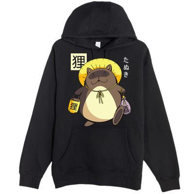 Tanuki Yokai Premium Pullover Hoodie