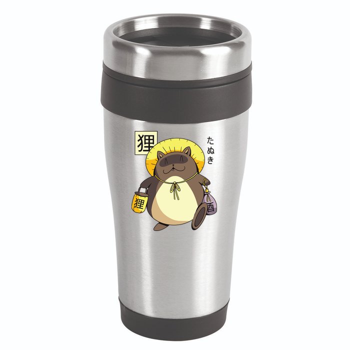 Tanuki Yokai 16oz Travel Tumbler