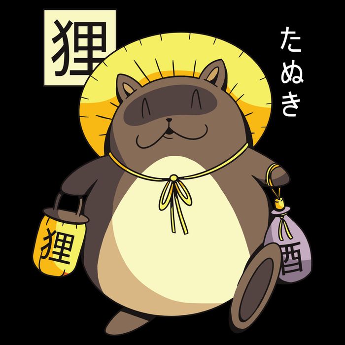 Tanuki Yokai Baby Bodysuit