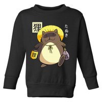 Tanuki Yokai Toddler Sweatshirt