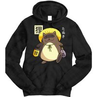Tanuki Yokai Tie Dye Hoodie