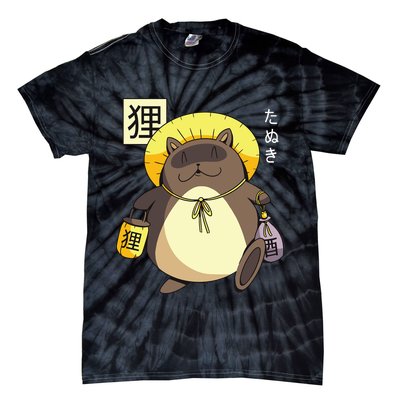 Tanuki Yokai Tie-Dye T-Shirt