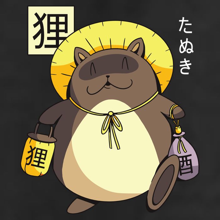 Tanuki Yokai Trucker Hat