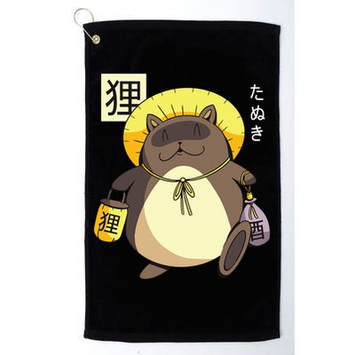 Tanuki Yokai Golf Towel