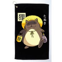 Tanuki Yokai Golf Towel