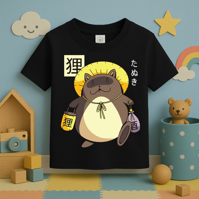 Tanuki Yokai Toddler T-Shirt