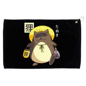 Tanuki Yokai Grommeted Golf Towel