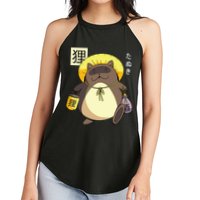Tanuki Yokai Women's Perfect Tri Rocker Tank