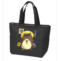 Tanuki Yokai Zip Tote Bag
