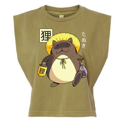 Tanuki Yokai Garment-Dyed Women's Muscle Tee