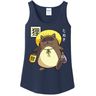 Tanuki Yokai Ladies Essential Tank