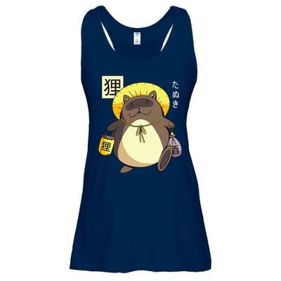 Tanuki Yokai Ladies Essential Flowy Tank