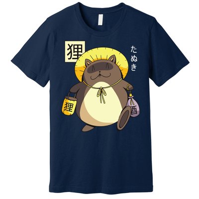 Tanuki Yokai Premium T-Shirt