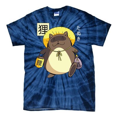 Tanuki Yokai Tie-Dye T-Shirt