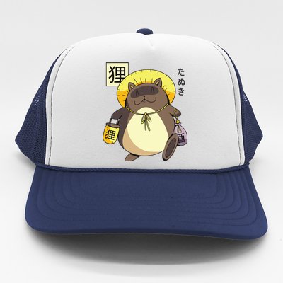 Tanuki Yokai Trucker Hat