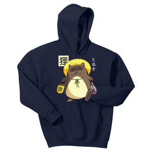 Tanuki Yokai Kids Hoodie