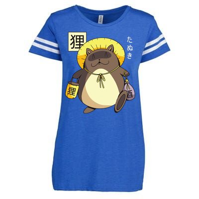 Tanuki Yokai Enza Ladies Jersey Football T-Shirt