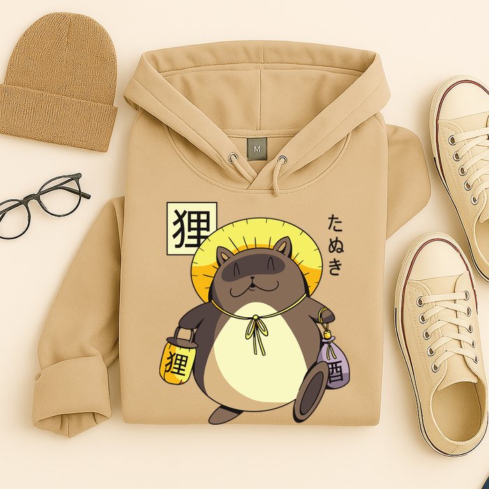 Tanuki Yokai Hoodie
