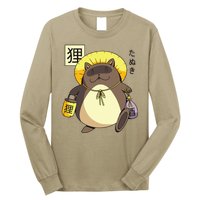 Tanuki Yokai Long Sleeve Shirt