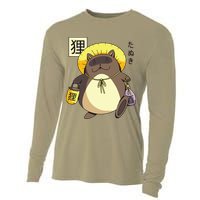 Tanuki Yokai Cooling Performance Long Sleeve Crew
