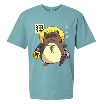 Tanuki Yokai Sueded Cloud Jersey T-Shirt
