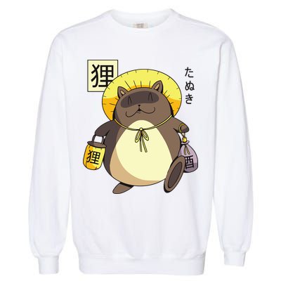 Tanuki Yokai Garment-Dyed Sweatshirt