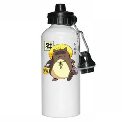 Tanuki Yokai Aluminum Water Bottle