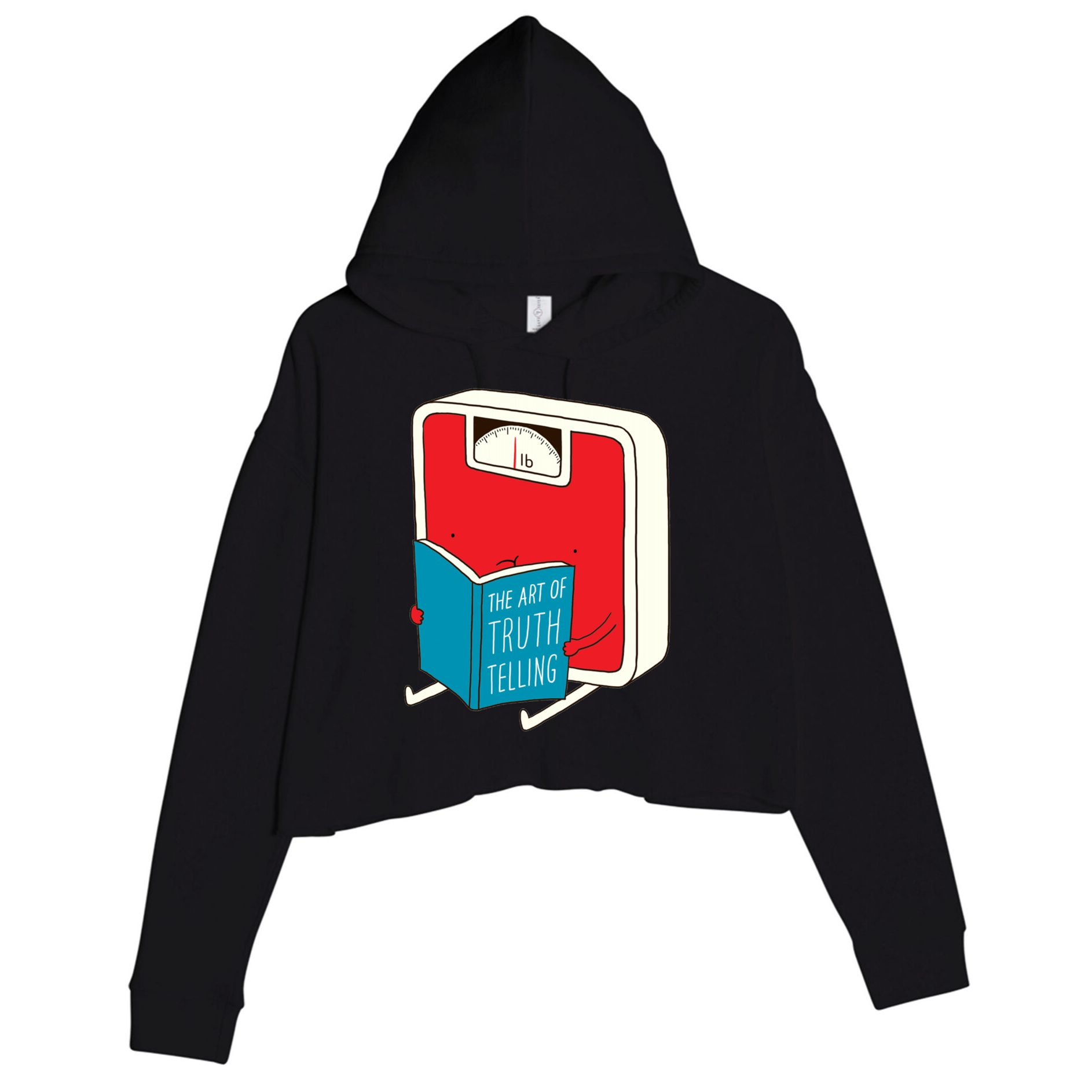 The Art Of Truth Telling Gift Crop Fleece Hoodie