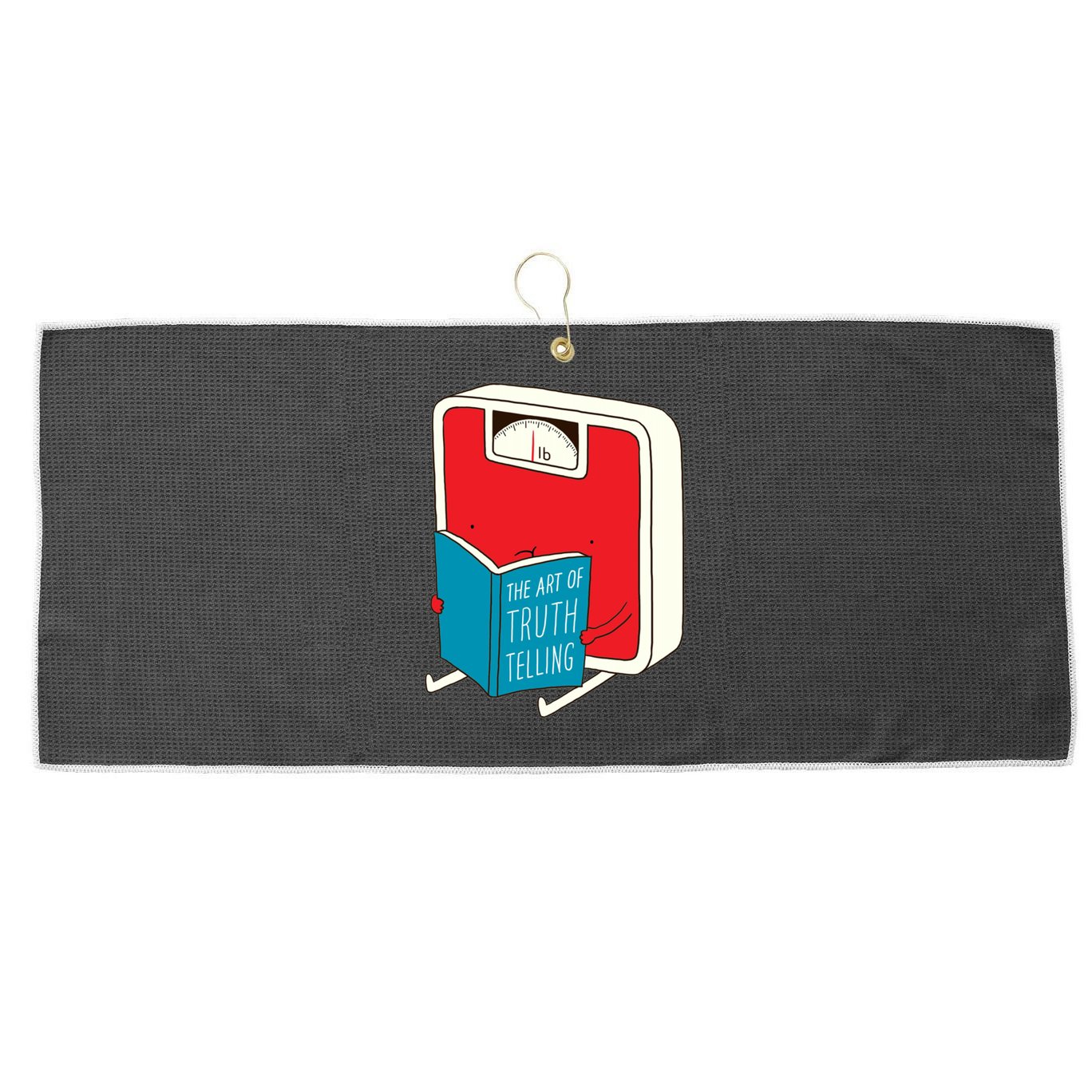 The Art Of Truth Telling Gift Large Microfiber Waffle Golf Towel