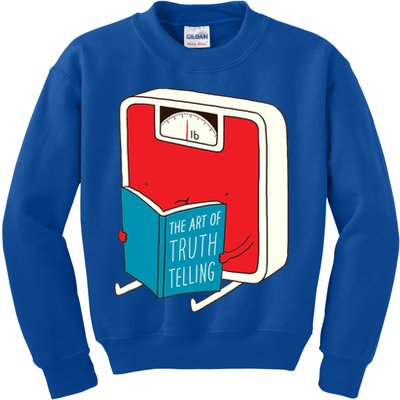The Art Of Truth Telling Gift Kids Sweatshirt