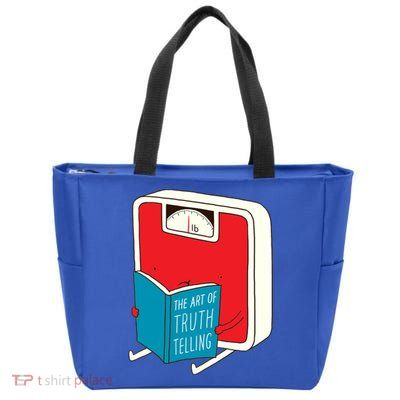 The Art Of Truth Telling Gift Zip Tote Bag