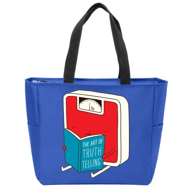 The Art Of Truth Telling Gift Zip Tote Bag